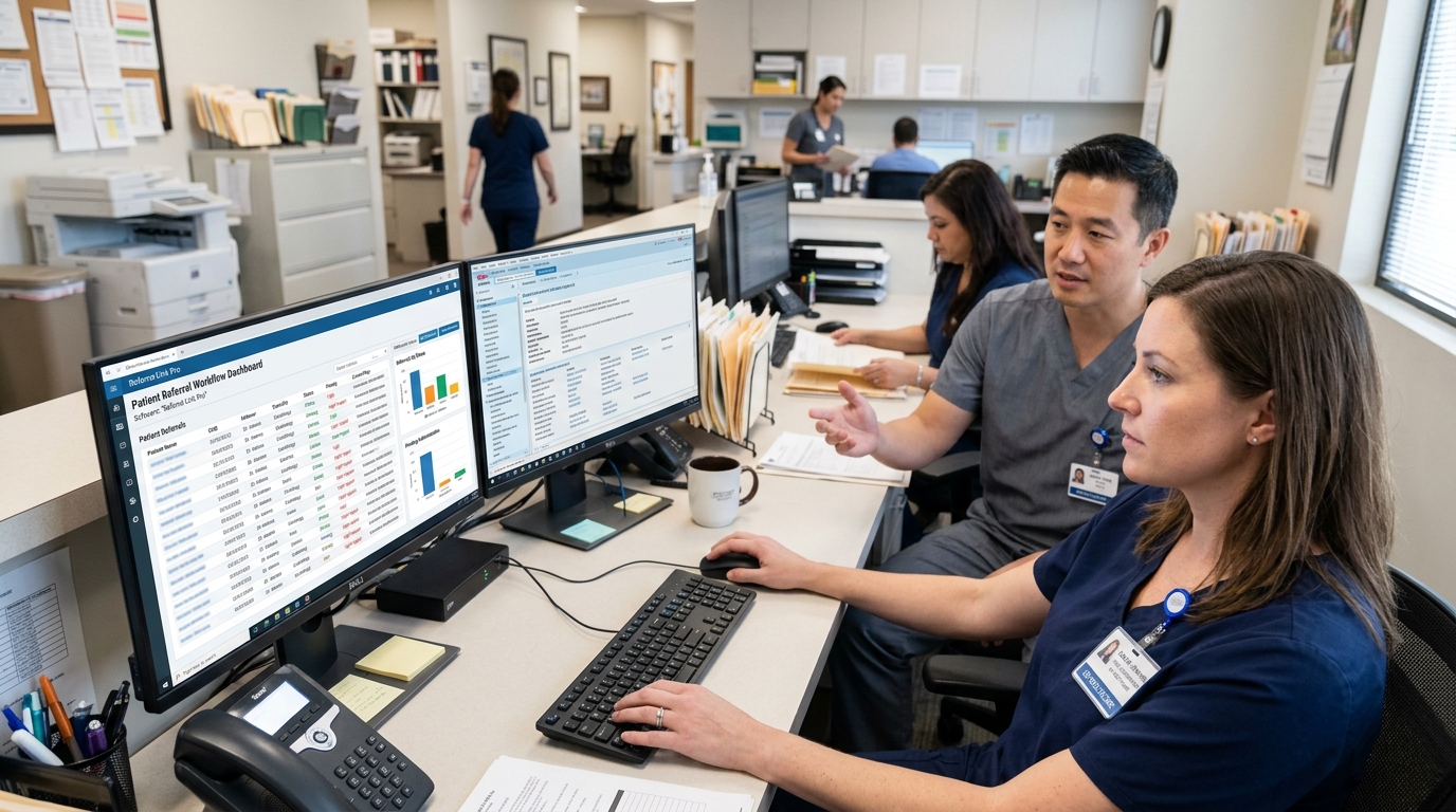 Track & Manage The Referral Life Cycle Efficiently for Healthcare Organizations - HealthViewX