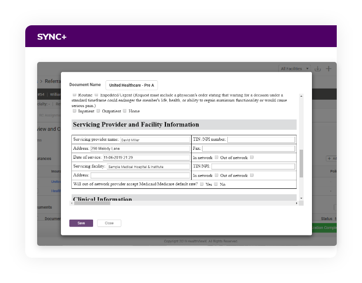 processing inbound patient referrals