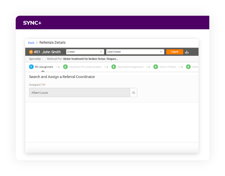 processing inbound patient referrals